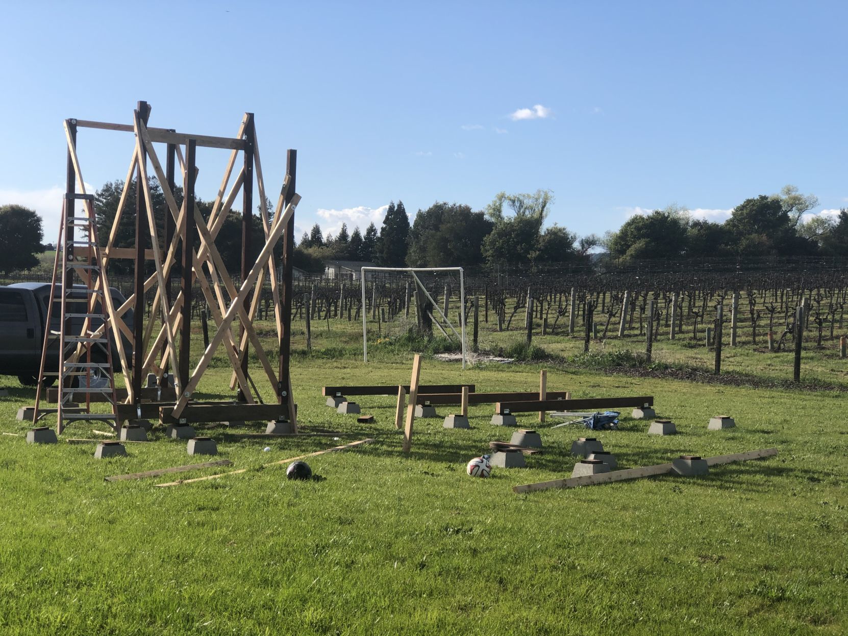 Building Napa's mini-Matterhorn roller coaster